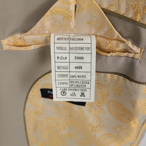 Tiglio Rosso Super 150's Wool Sports Coat - Picture 15 of 16